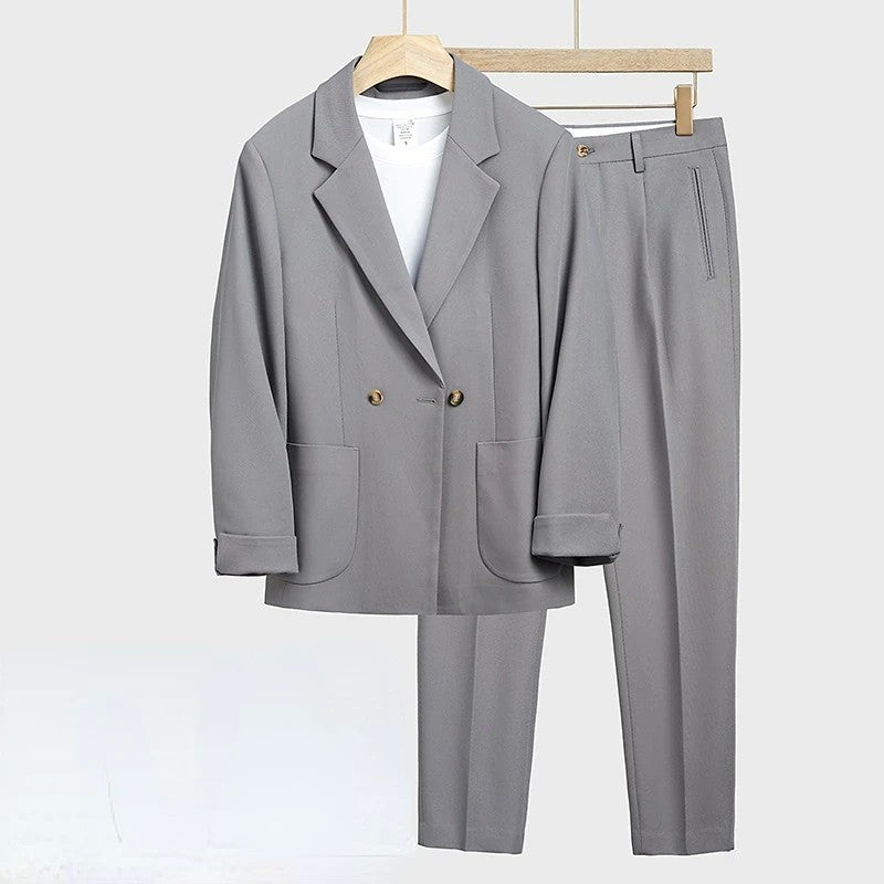 conjunto de terno casual masculino