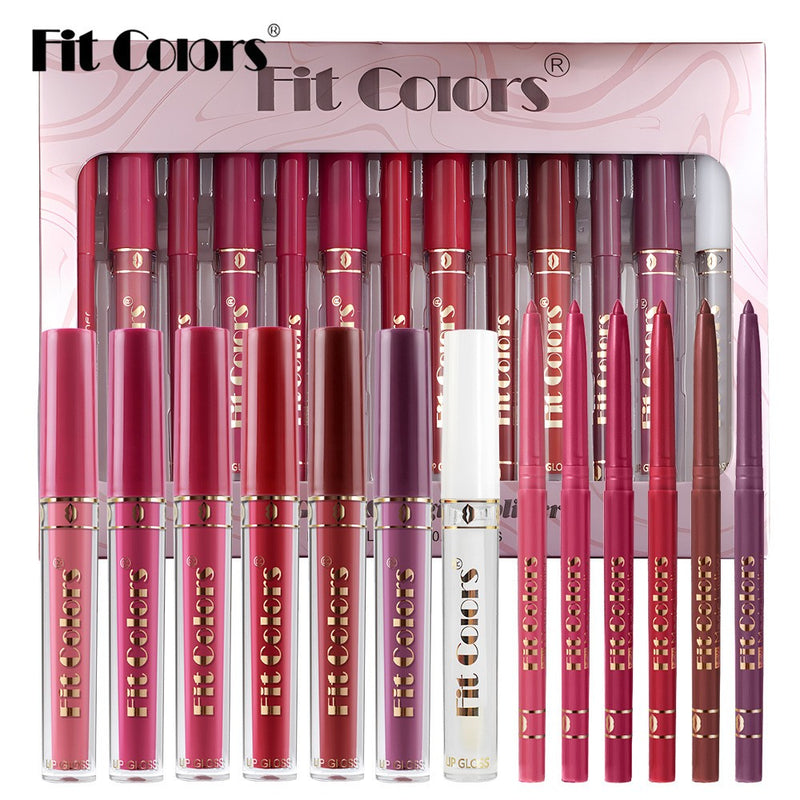 Kit Gloss Labial Fit Colors – Hidratação e Brilho em Cada Toque