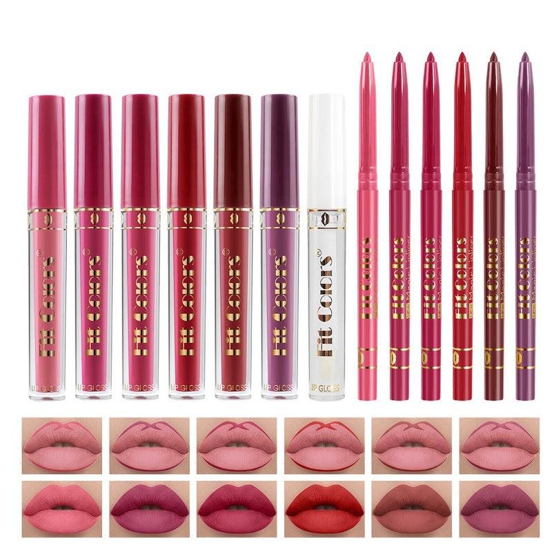 Kit Gloss Labial Fit Colors – Hidratação e Brilho em Cada Toque