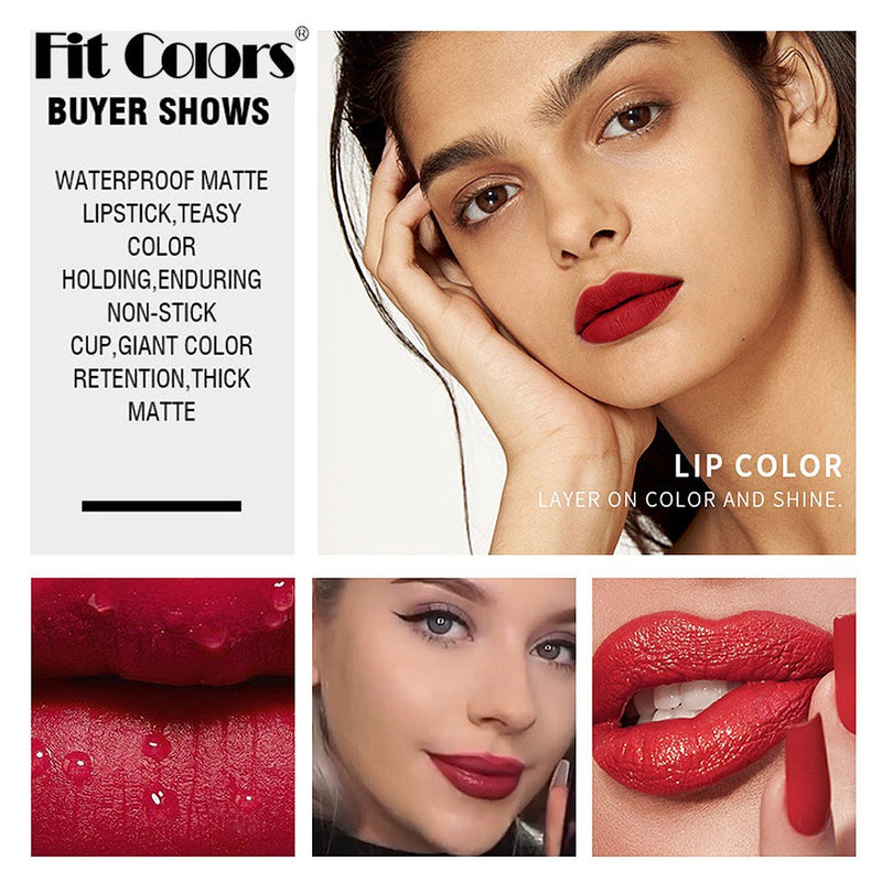 Kit Gloss Labial Fit Colors – Hidratação e Brilho em Cada Toque